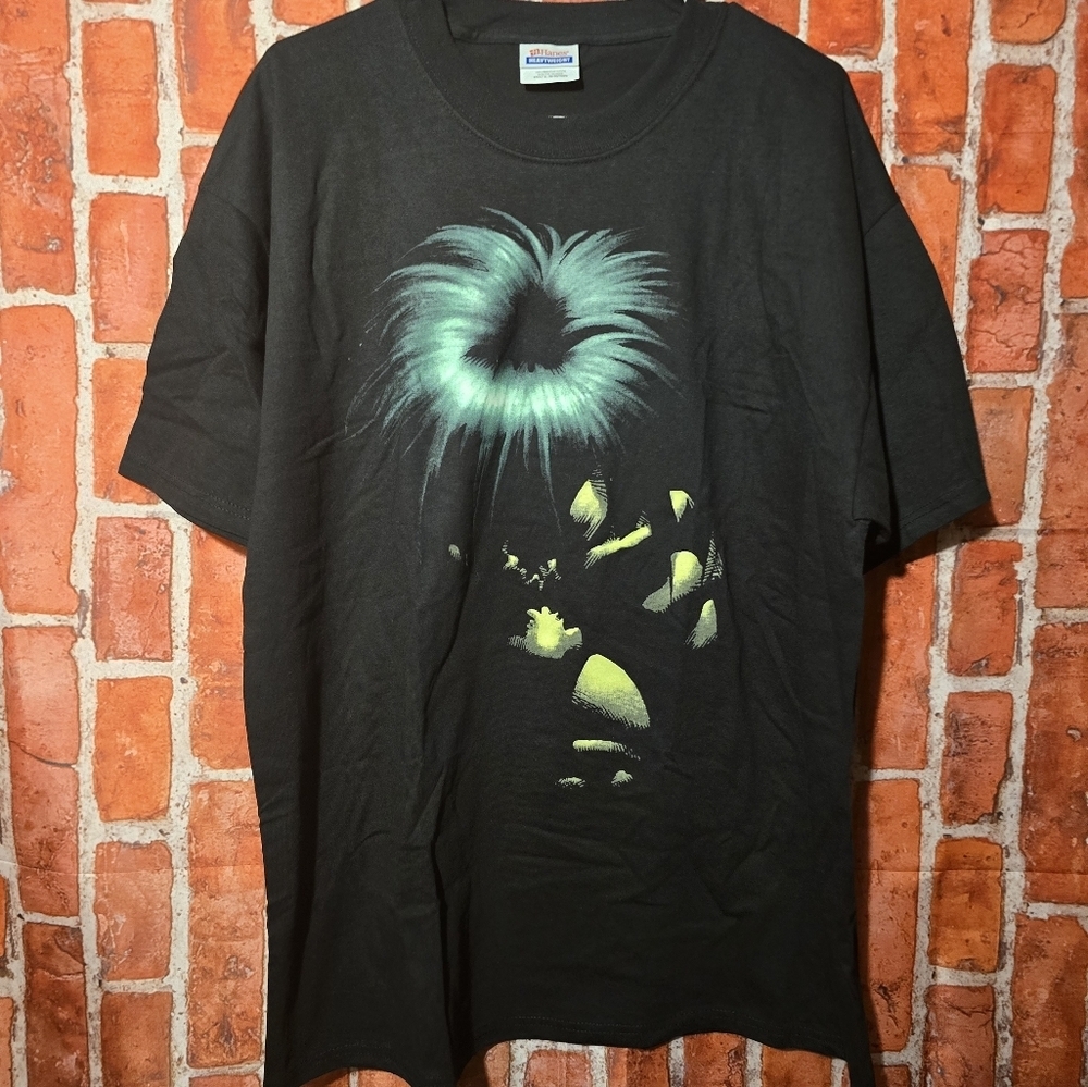 Incredible Hulk Shirt Mens Size XL Marvel 2003 Graphitti Hanes Heavyweight